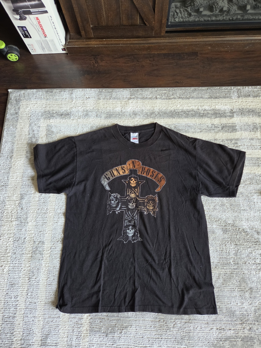 Guns N' Roses Black Graphic Short Sleeve Tee